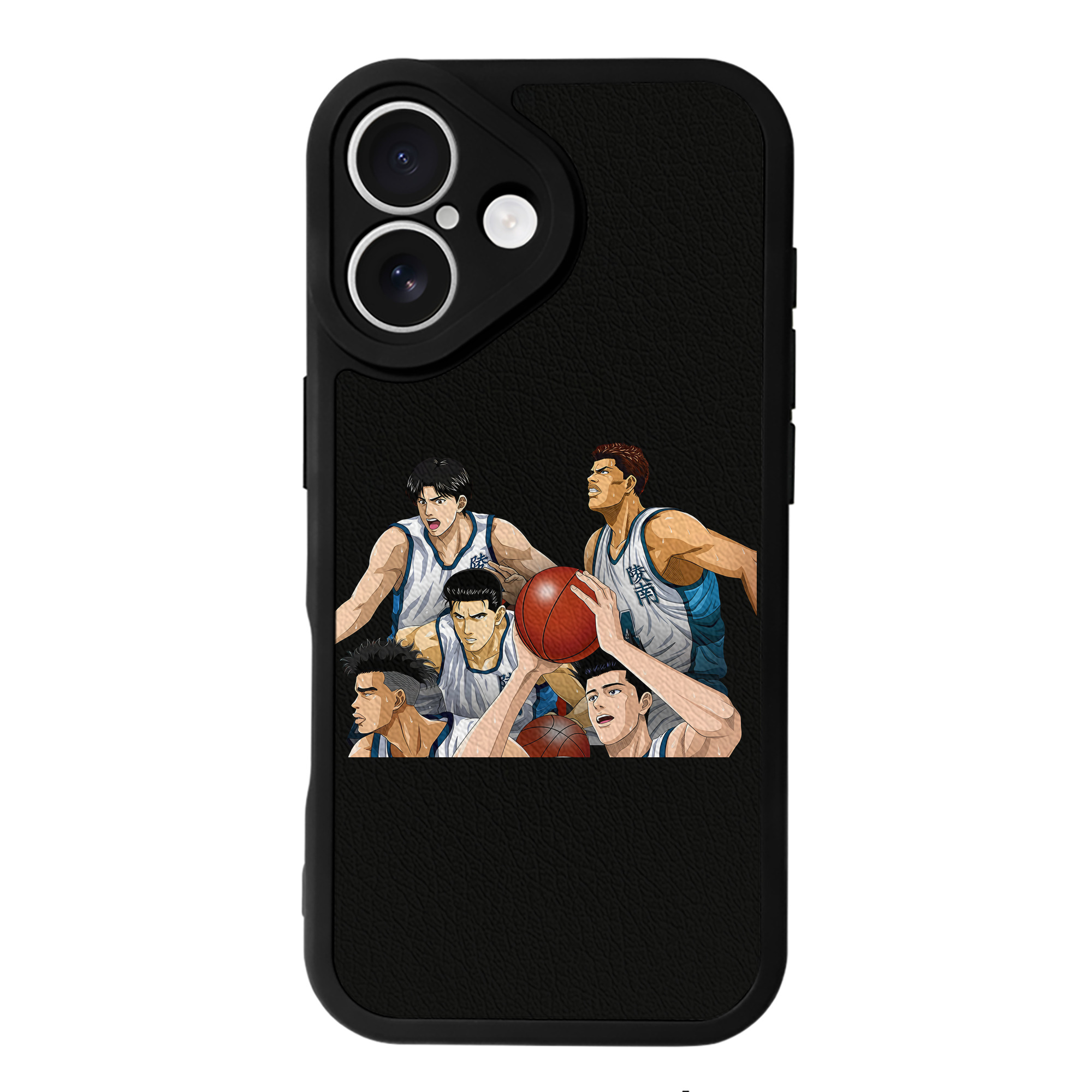 （画像用） SLAM DUNK／スラムダンク 【iPhone 16シリーズ対応】シリコンスマホケース（レザー調） 材質：シリコン